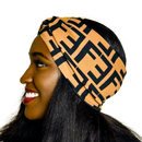 FIFI 5" Wide Satin-lined Lycra Headband