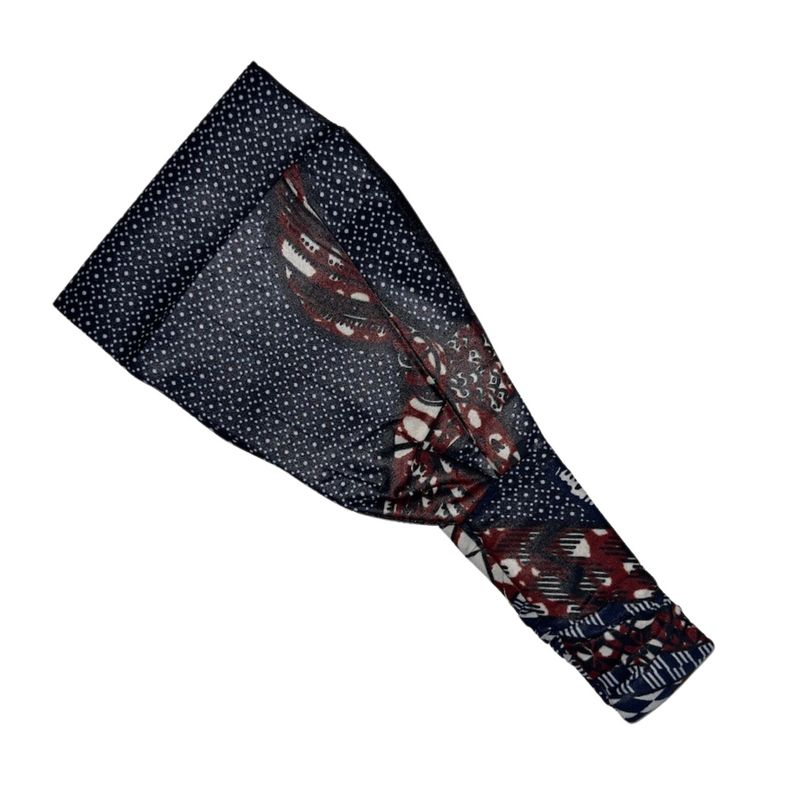 KENYA 4" Wide Satin-lined Elasticated Back Headband