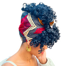 ADWOA 9x35 INCH Wide Satin Lined Scarf