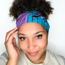 MAYA 4" Wide Satin-lined Elasticated Back Headband