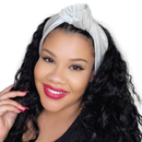 SILVER Luxurious Velvet Knotted Headband