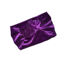 PURPLE Luxurious Velvet Knotted Headband