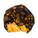 TORTOISE SHELL Satin-Lined Pre-tied Headwrap