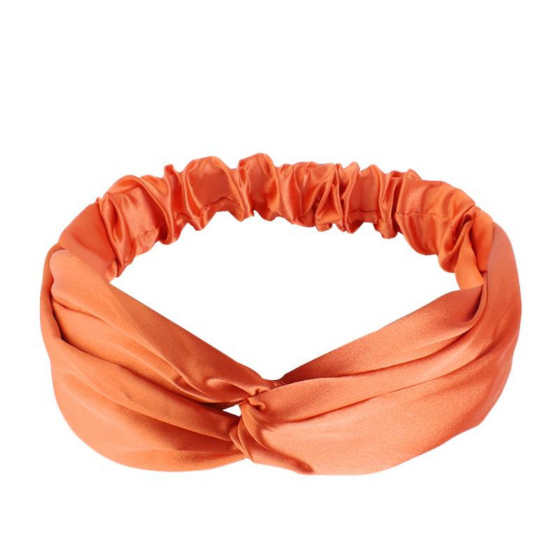 RUSTY Satin Elastic Back Headband