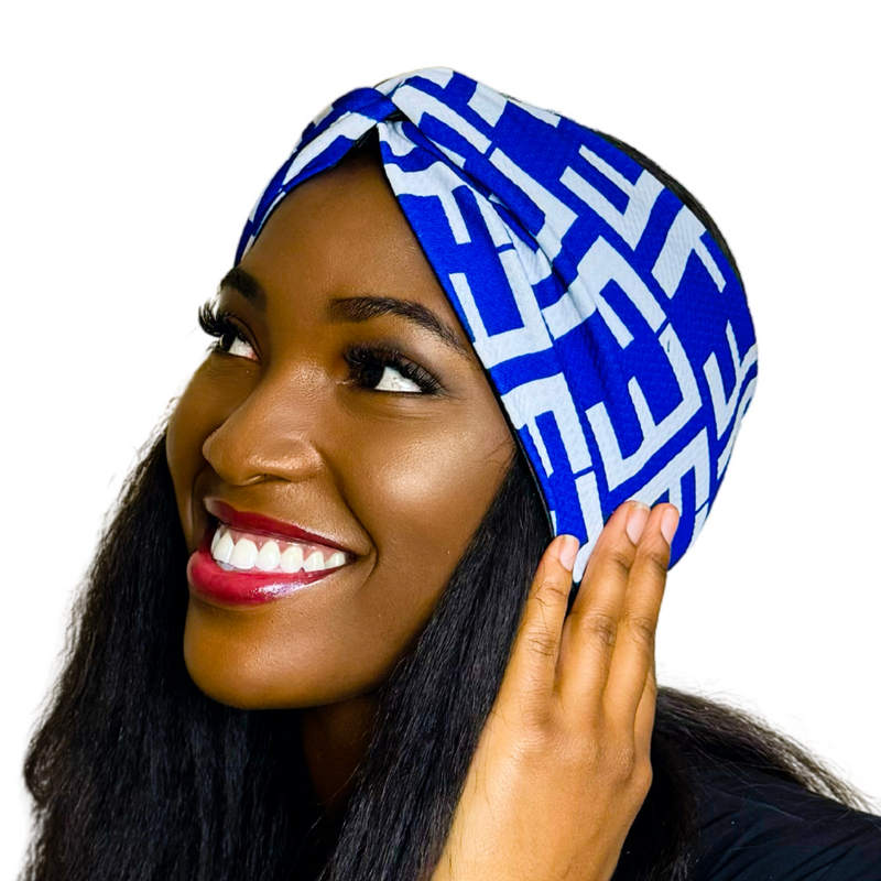 FIONA 5" Wide Satin-lined Lycra Headband