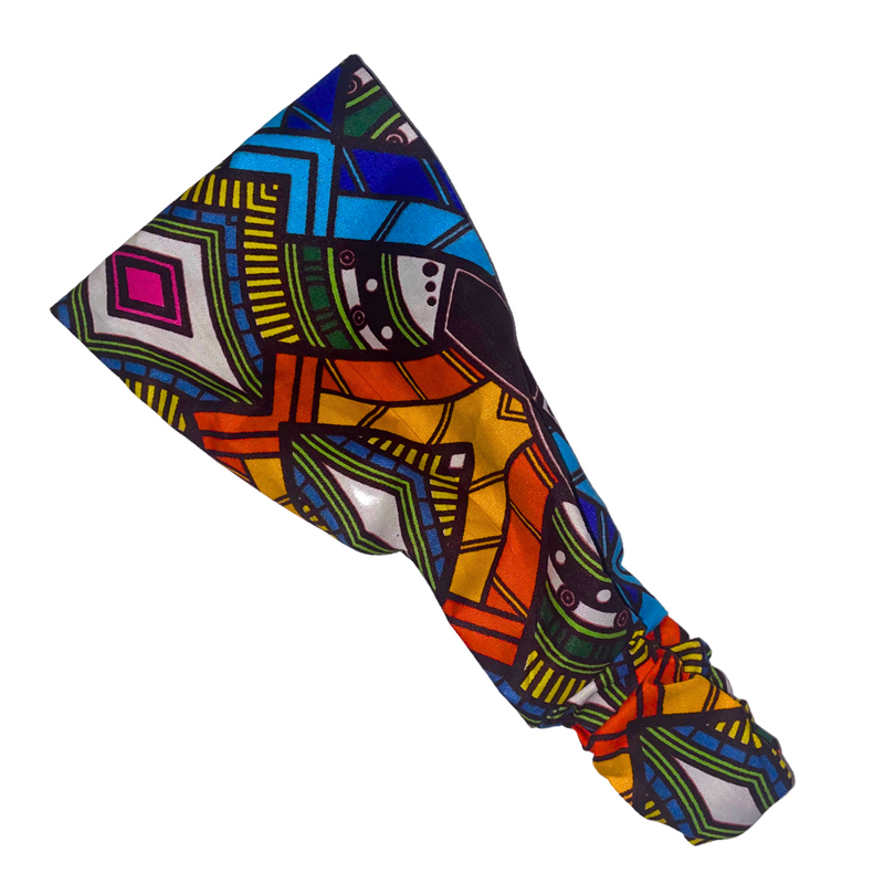 RAINEY 4" Wide Satin-lined Elasticated Back Headband