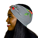 PARIS 5" Wide Satin-lined Lycra Headband