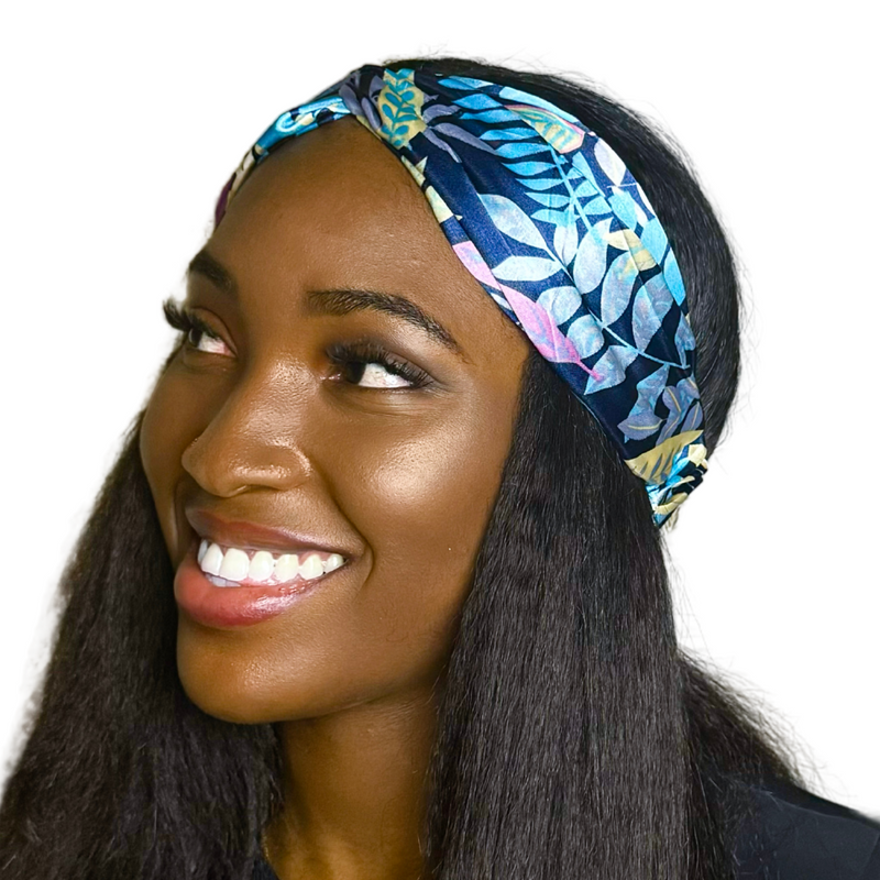 CANOPY Wide Satin Elasticated Back Headband