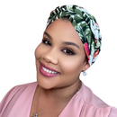 TROPICANA Braid Turban Satin-Lined Pre-tied Headwrap
