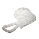 WHITE Braid Turban Pre-tied Headwrap