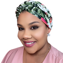 TROPICANA Braid Turban Satin-Lined Pre-tied Headwrap