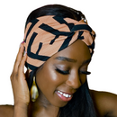 TORI 5" Wide Satin-lined Lycra Headband