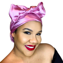 PINKY Satin Sleep Scarf Bonnet