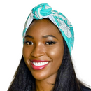TIFFANY Satin-Lined Pre-tied Headwrap