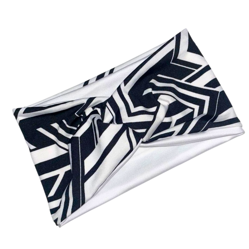 TRACK STAR 5" Wide Satin-lined Lycra Headband