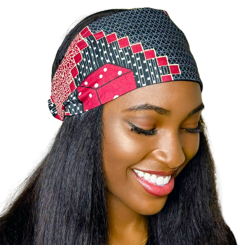 POPPY 4" Wide Satin-lined Elasticated Back Headband