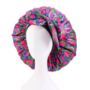 BOW Satin Sleep Bonnet PINKIE