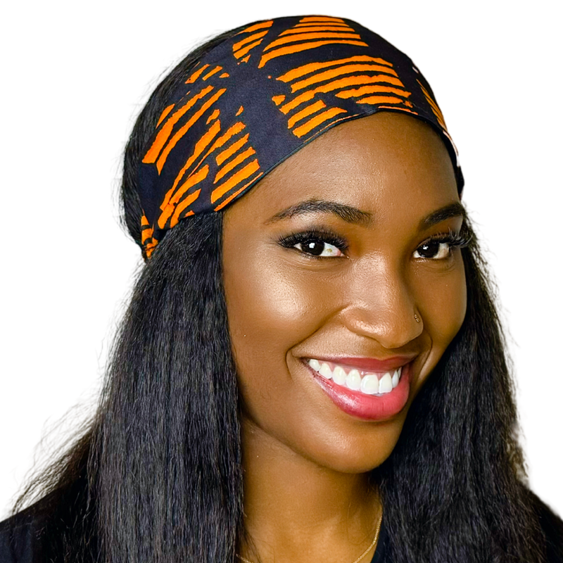 TYRA 4" Wide Satin-lined Elasticated Back Headband