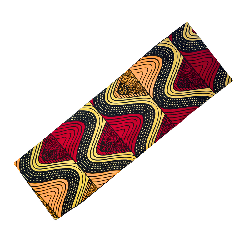 AISHA 9x35 INCH Wide Satin Lined Scarf