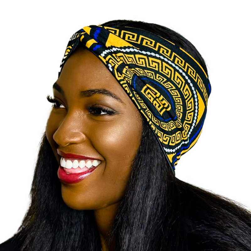 DONNA 5" Wide Satin-lined Lycra Headband