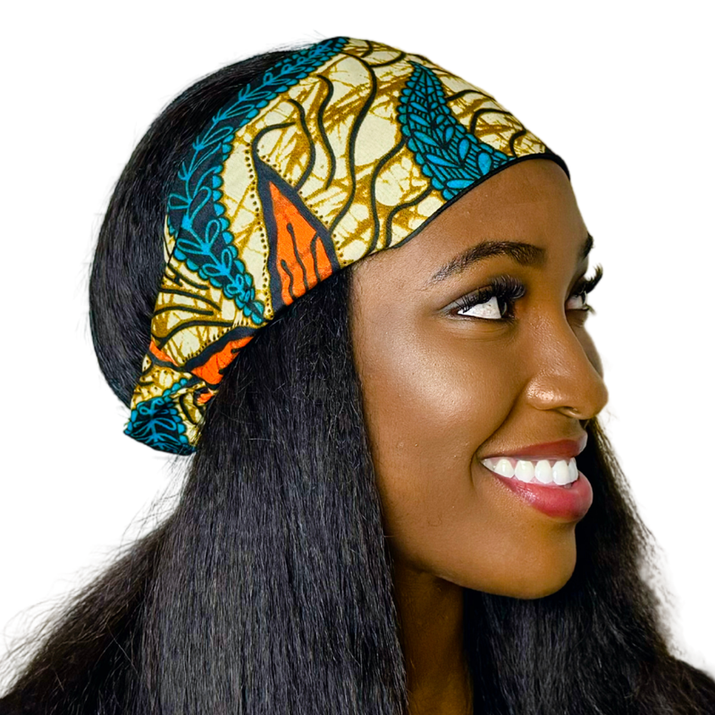 IBBY 4" Wide Satin-lined Elasticated Back Headband