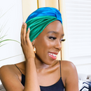 Satin Sleep Turban SANTORINI