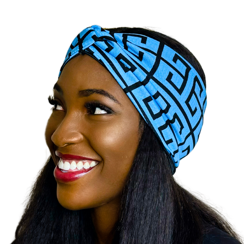 MAISEY 5" Wide Satin-lined Lycra Headband