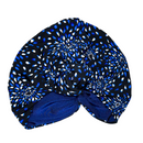 BLUES Satin-Lined Pre-tied Headwrap