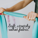 PURPLE Luxurious Velvet Knotted Headband