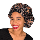 BOW Satin Sleep Bonnet WILD THING