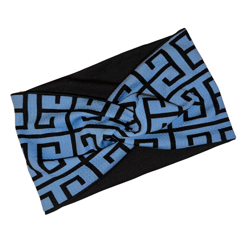 MAISEY 5" Wide Satin-lined Lycra Headband