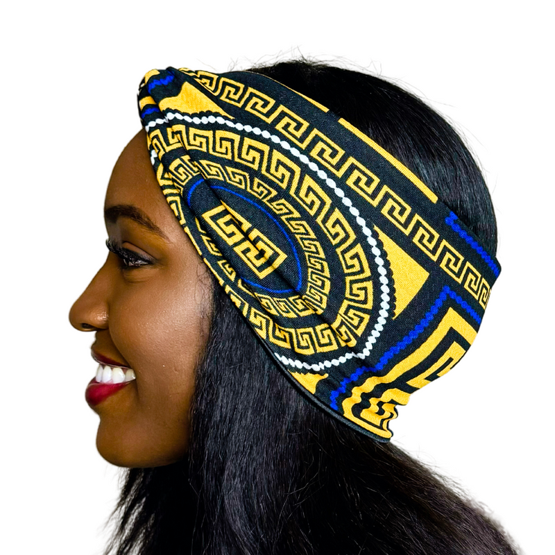 DONNA 5" Wide Satin-lined Lycra Headband