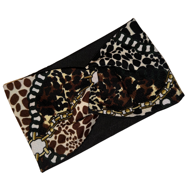 CANDY 5" Wide Satin-lined Lycra Headband