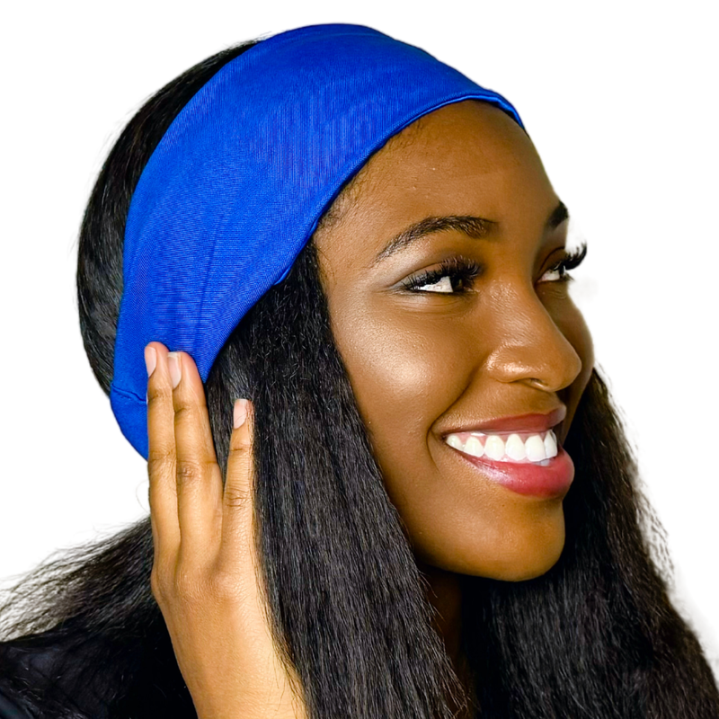ROYAL 4" Wide Satin-lined Elasticated Back Headband