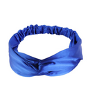 SAPPHIRE Satin Elastic Back Headband