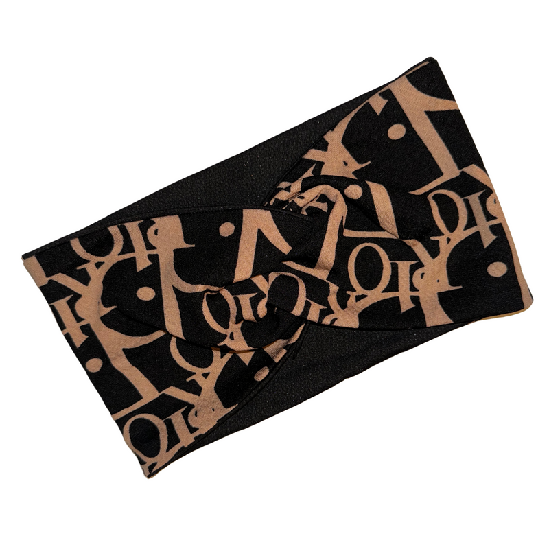 DEE 5" Wide Satin-lined Lycra Headband