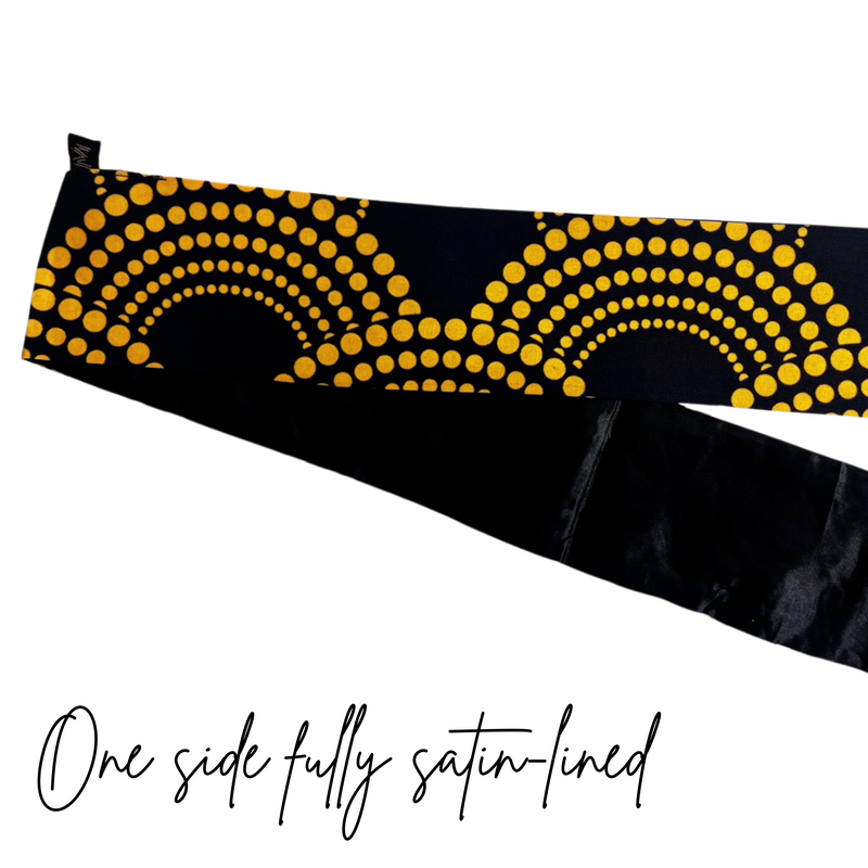 BISI Edge Satin-Lined Headband