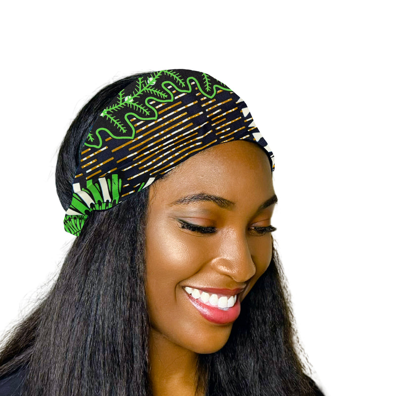 MENA 4" Wide Satin-lined Elasticated Back Headband