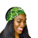 TROPICS 4" Wide Satin-lined Elasticated Back Headband