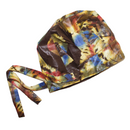 AMAZONITE Hand-Dyed Satin-Lined Scrub Bonnet