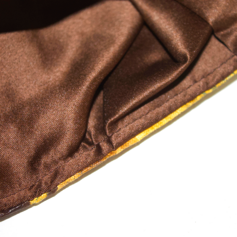 AMAZONITE Hand-Dyed Satin-Lined Scrub Bonnet