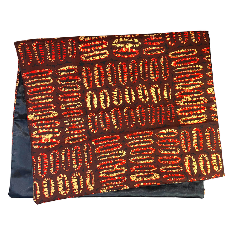 TAIWO XL Satin-Lined Freestyle Scarf