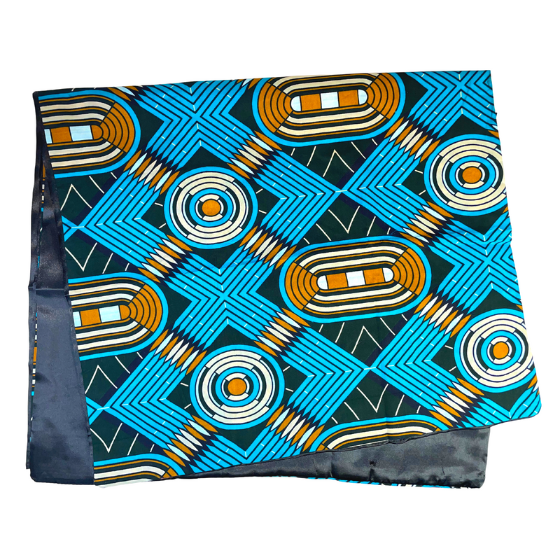 SAUDA XL Satin-Lined Freestyle Scarf