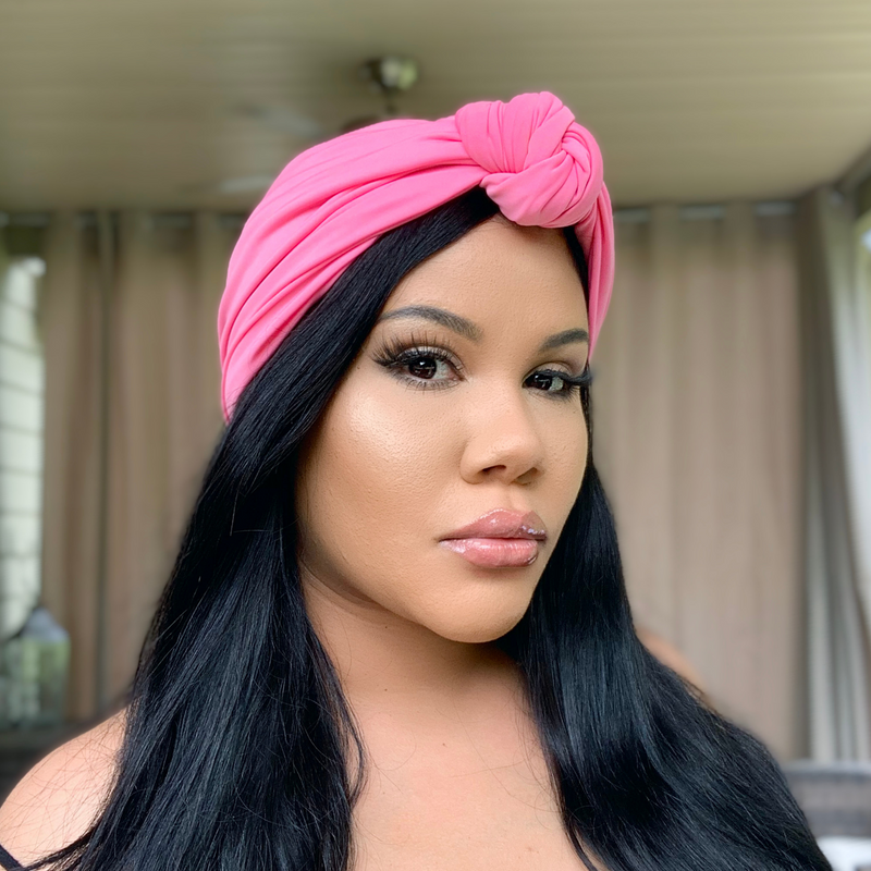 PINKY Knotted Pre-tied Headwrap