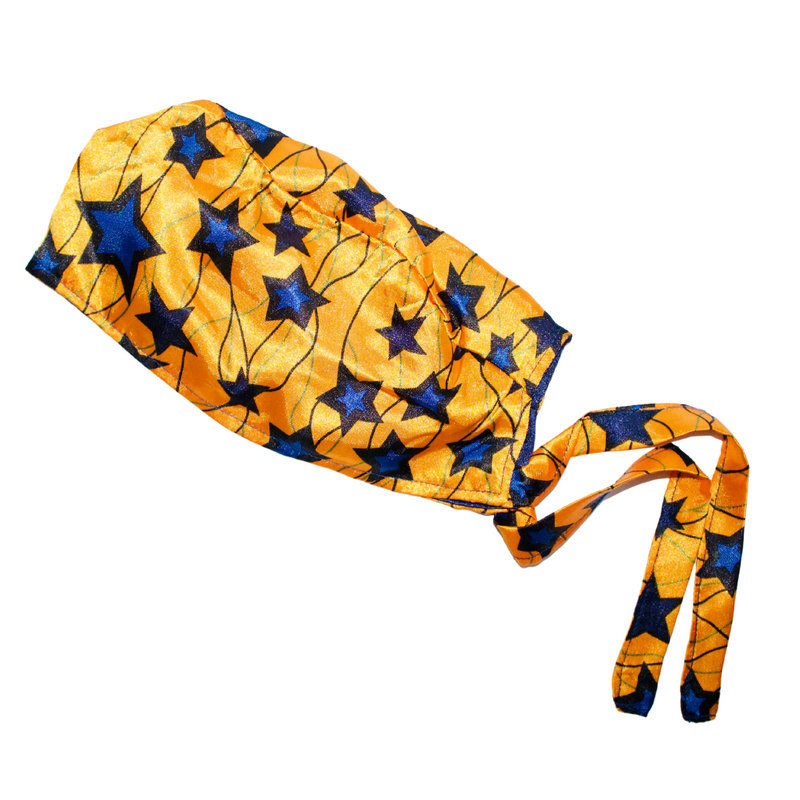 BLUE STAR Satin Scrub Cap
