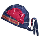 TARTAN Satin-Lined Chiffon Scrub Bonnet