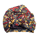 TERRACOTTA Rose Satin-Lined Pre-tied Headwrap