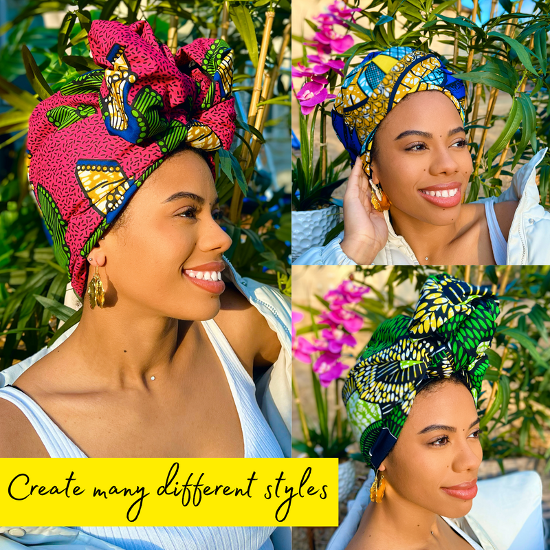 SAUDA XL Satin-Lined Freestyle Scarf