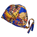 WILD THING Satin-Lined Satin Scrub Bonnet