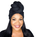 BLACK Statement Pre-Tied Wrap